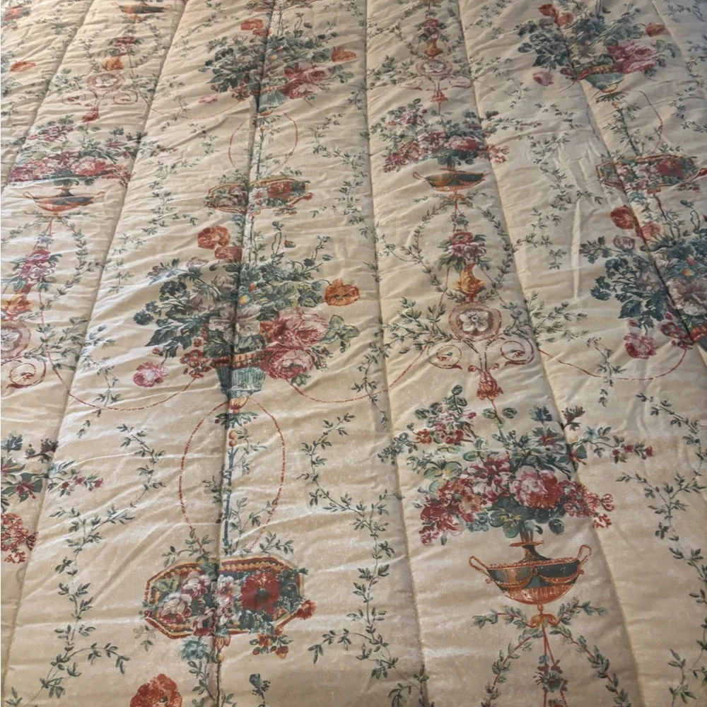 Vintage Lauren Ralph Lauren Villandry Floral Full/ Queen Comforter